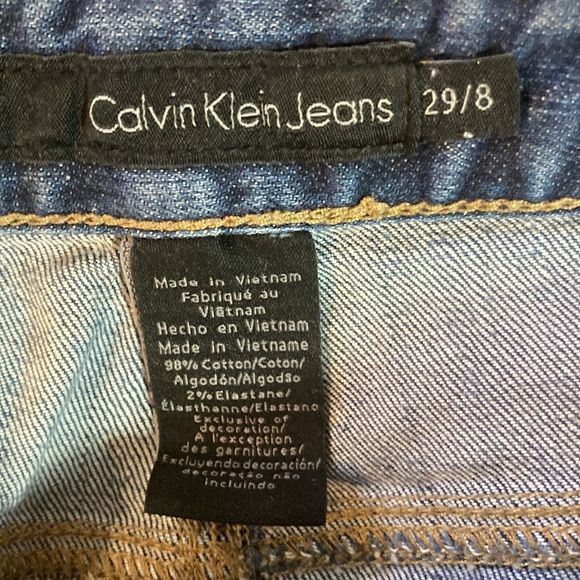 Calvin Klein Denim Skirt size 8 - Picture 9 of 13